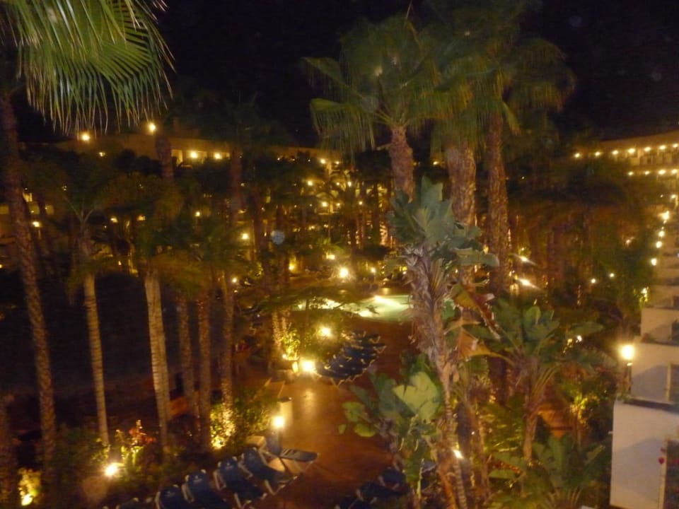 Blick von unserem Balkon Tabaiba Princess