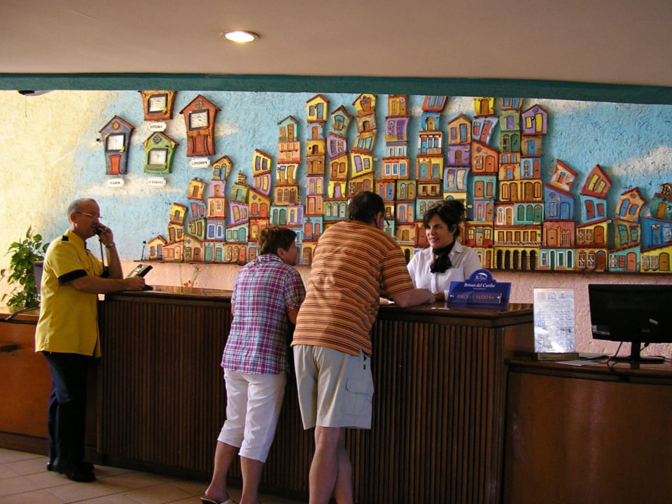 Recepce Hotel Brisas del Caribe