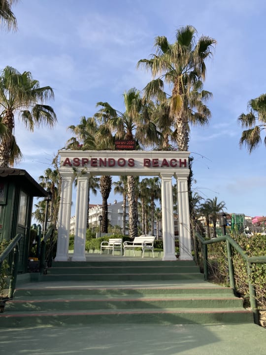 Gartenanlage Trendy Aspendos Beach Hotel
