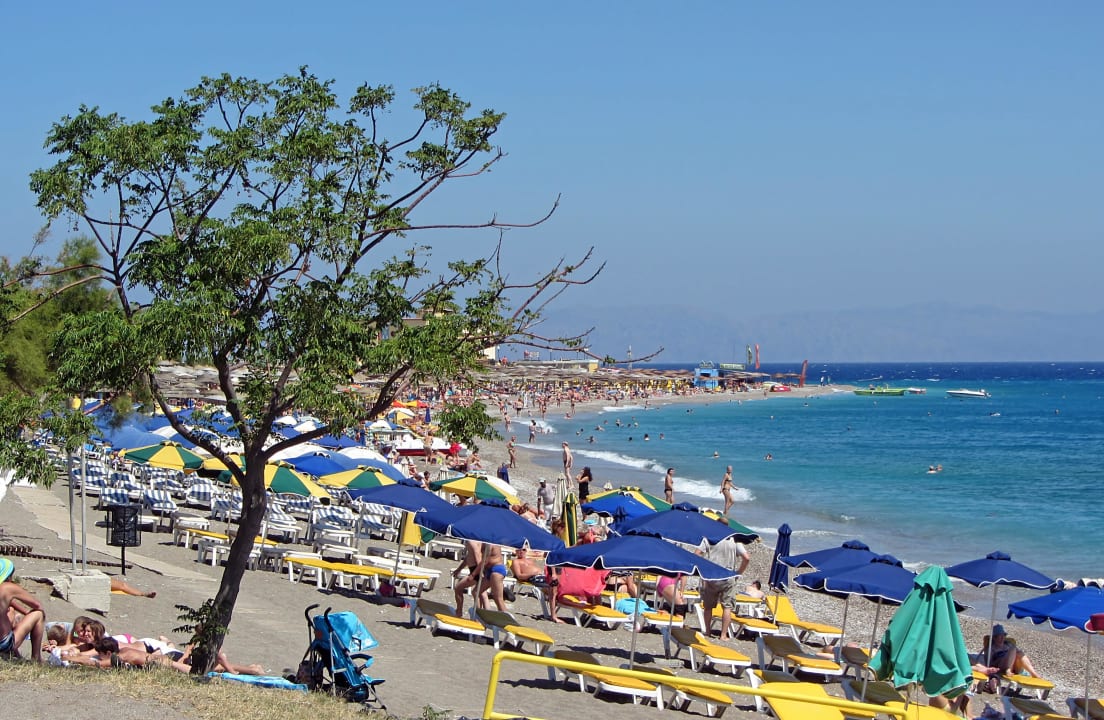 Aussicht Ibiscus Hotel Rhodos