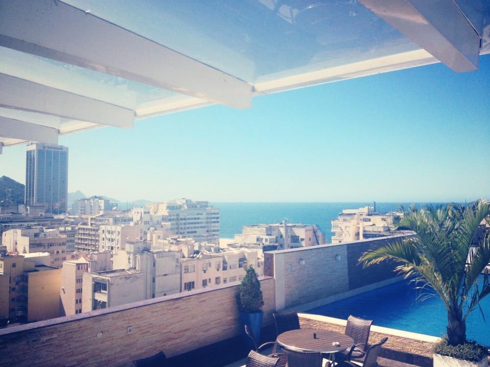 Panoramablick vom Dach Hotel Royal Rio Palace