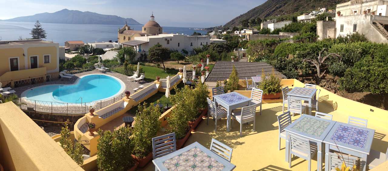 Ausblick Hotel Residence Arcangelo