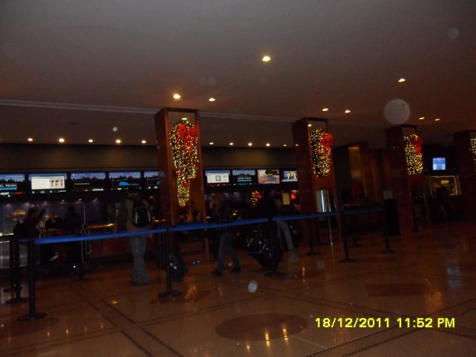 Hotel Lobby New York's Hotel Pennsylvania