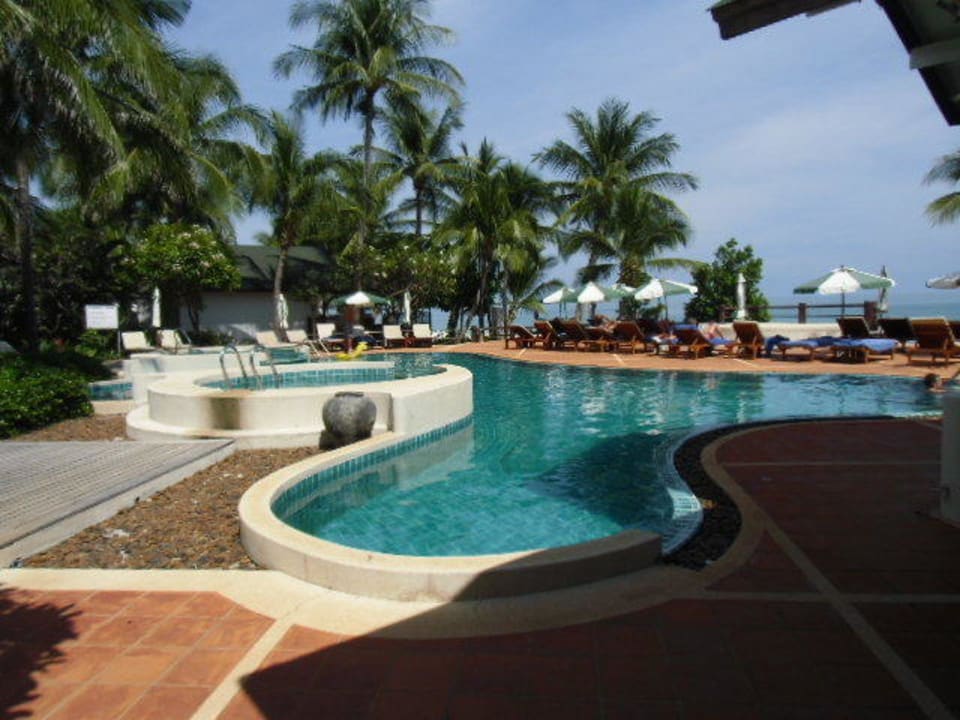 Kleiner Pool, aber bei dem Meer Banana Fan Sea Resort