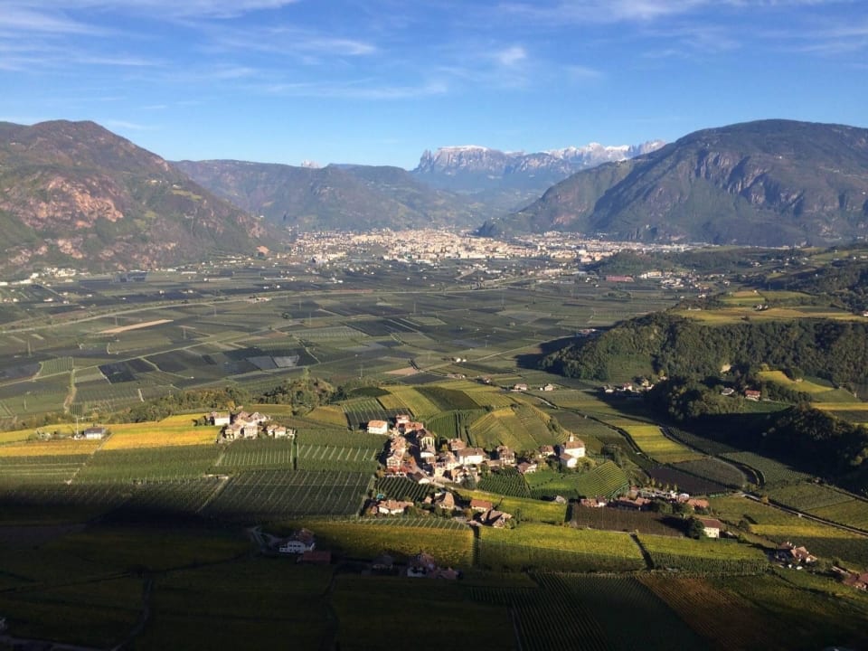 Ausblick vom Schloss Schloss Hotel Korb