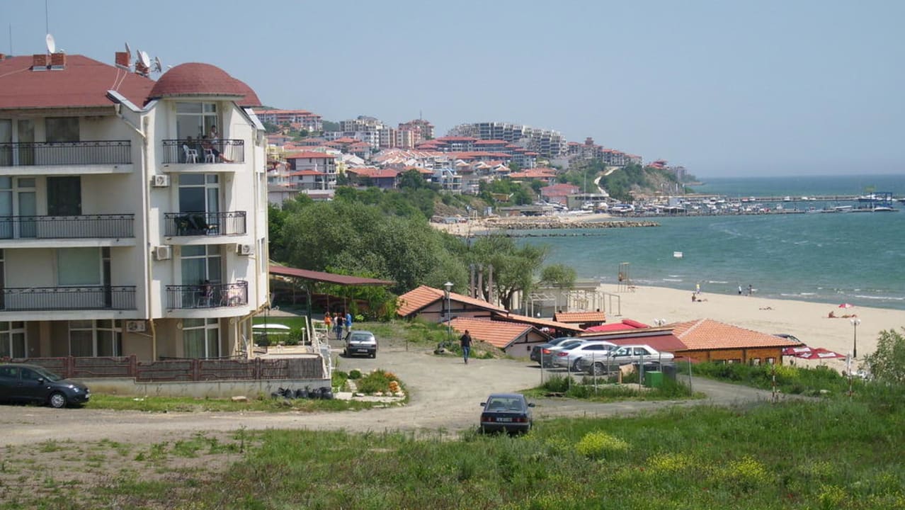 Blick vom Hotelzimmer Hotel Sineva Beach
