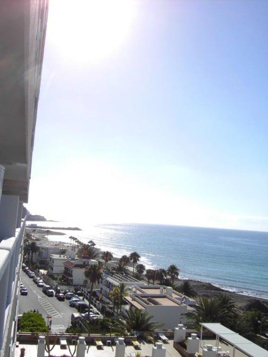 Aussicht vom Balkon Hotel Europalace