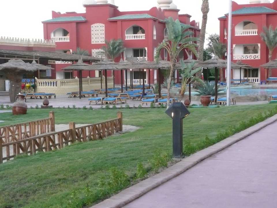 Zimmerblick Pickalbatros Alf Leila Wa Leila Resort - Neverland Hurghada