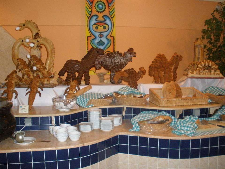 Kunstwerke aus Laugengebäck Giftun Azur Resort