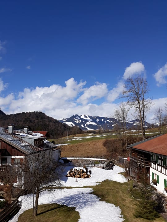 Ausblick Landgasthof und Ferienwohnungen Almenhof