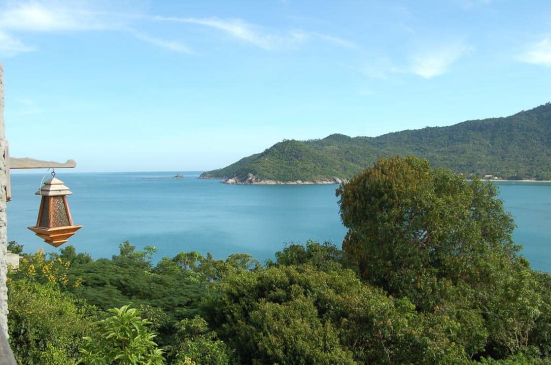 Ausblick von unserem Balkon Santhiya Koh Phangan Resort & Spa
