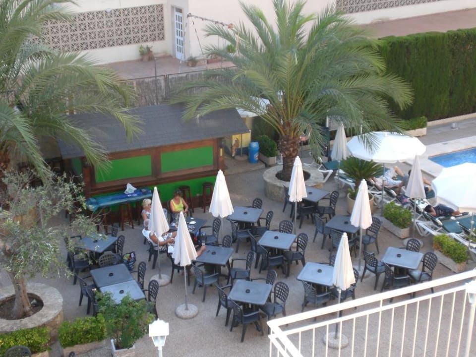 Pool-Bar mit Sitzmöglichkeiten Hotel Don Miguel