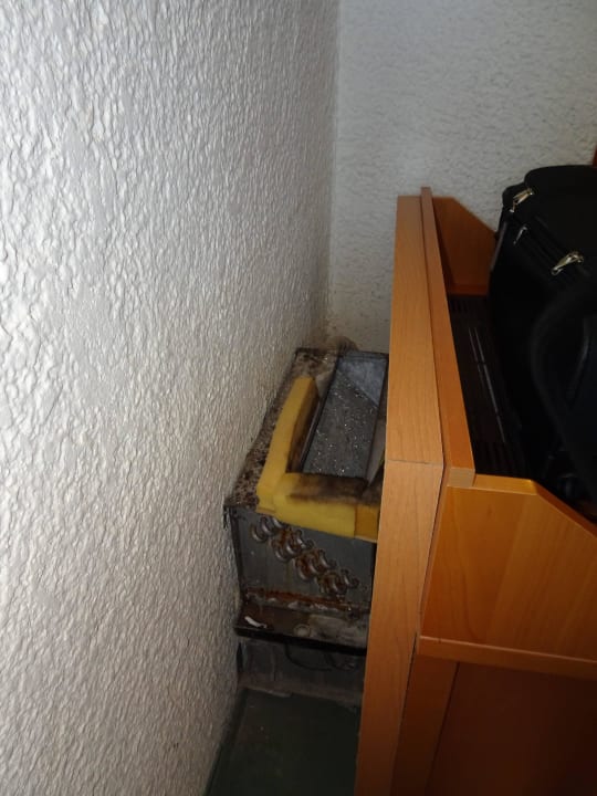 Verschimmelte Klimaanlage Hotel Athos Palace
