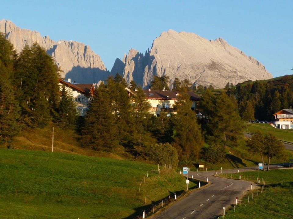 Ausblick vom Balkon Hotel Schmung