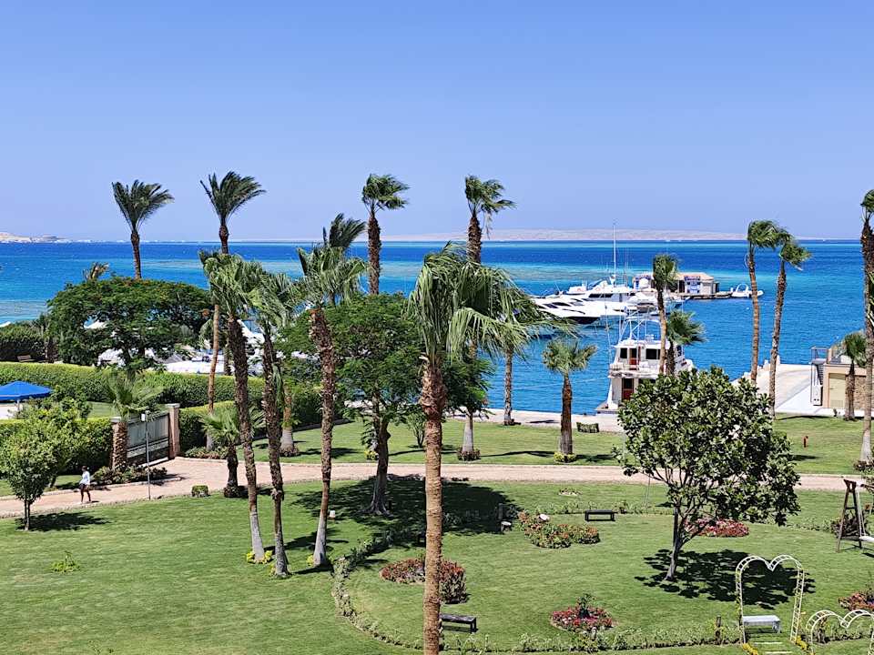 Ausblick Continental Hotel Hurghada