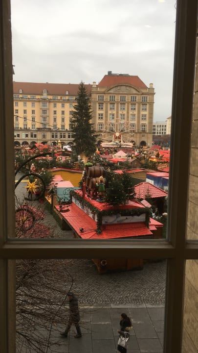 Ausblick Star G Hotel Premium Dresden im Haus Altmarkt