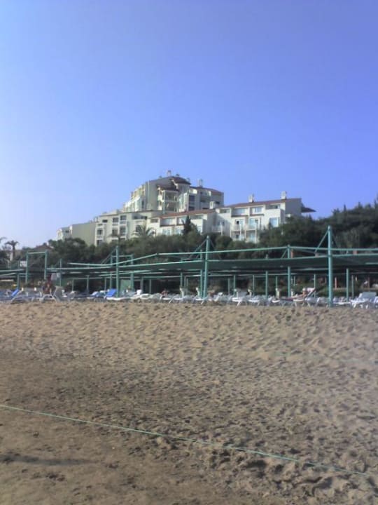 Hotel vom Strand aus PALOMA Perissia