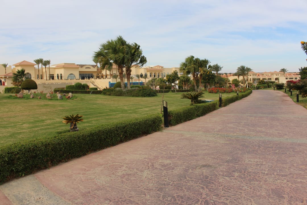 Gartenanlage Cleopatra Luxury Resort Makadi Bay