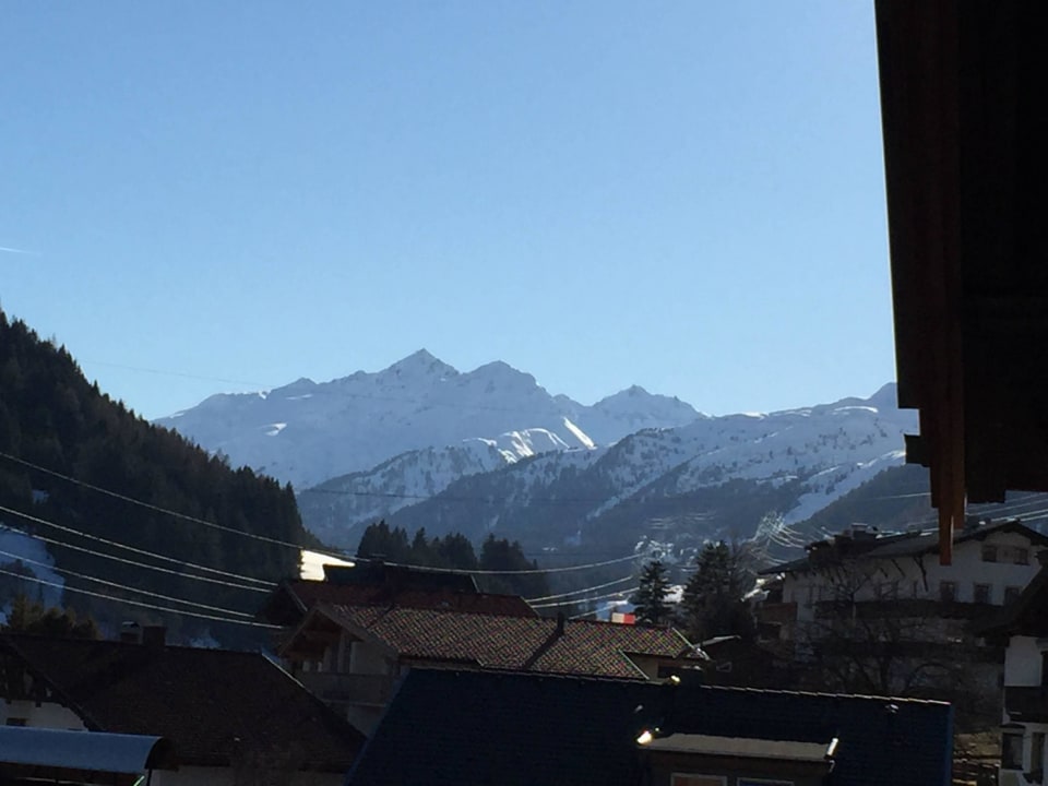 Ausblick vom Balkon Haus Buchhammer