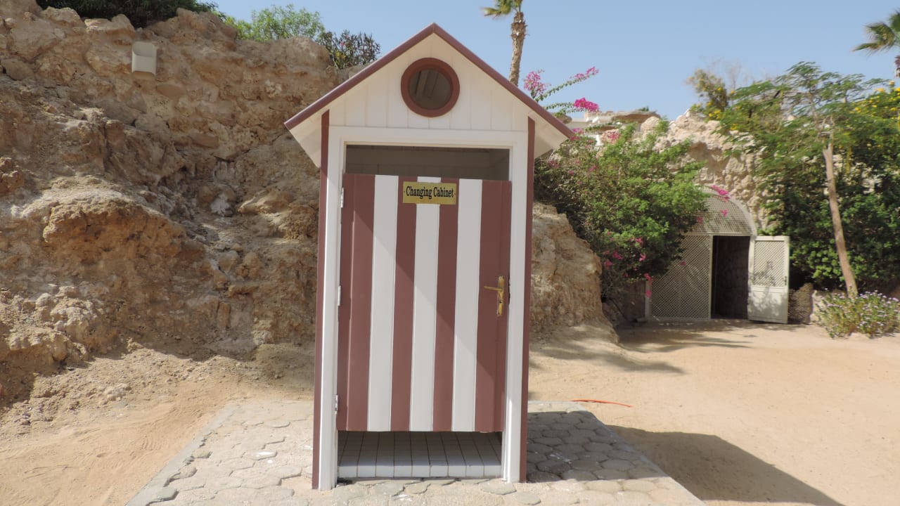 Umziehhäusschen am Strand Pickalbatros Citadel Resort