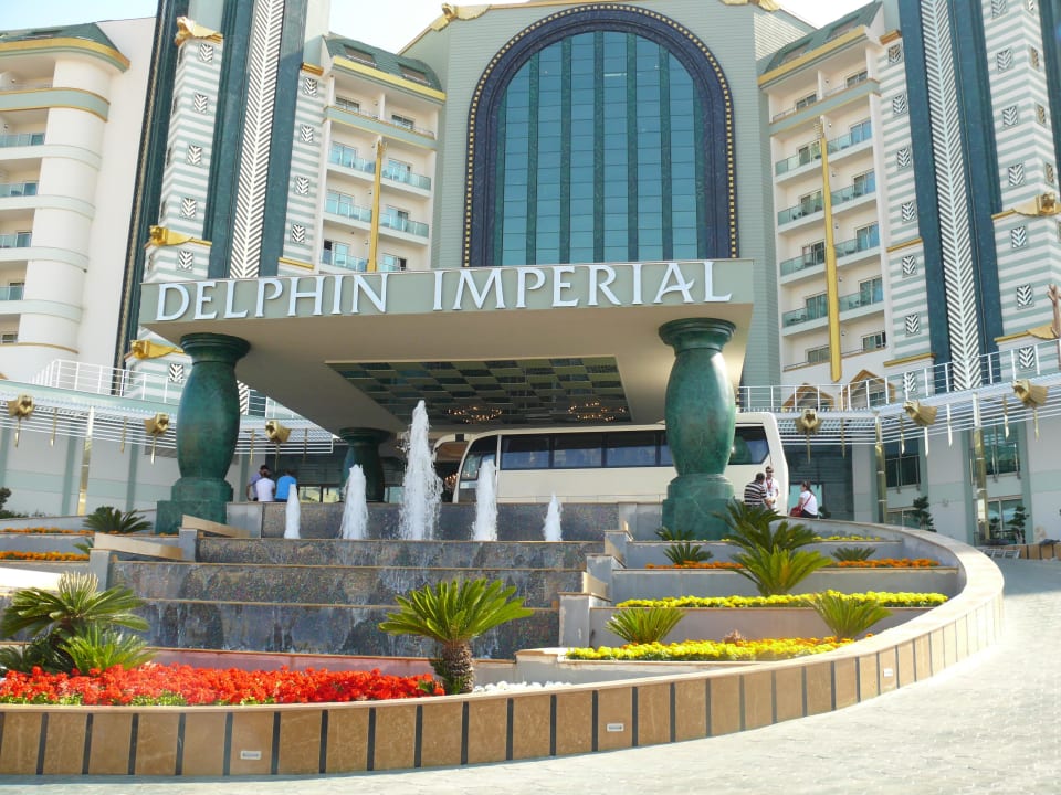 Eingang Hotel Delphin Imperial