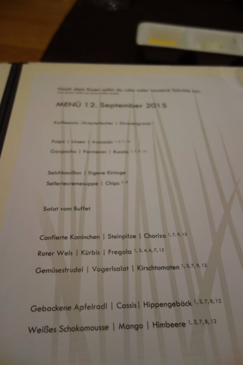 Tolles Menü Ritzenhof – Hotel und Spa am See