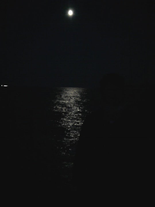 Der Vollmond scheint ins Zimmer Asteria Family Belek