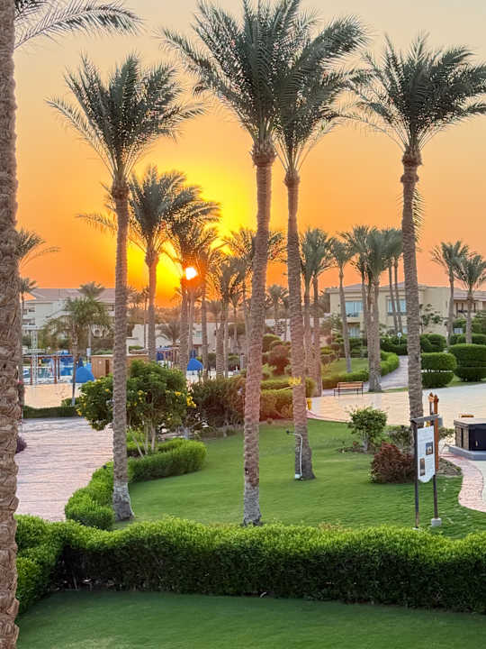 Ausblick Cleopatra Luxury Resort Makadi Bay