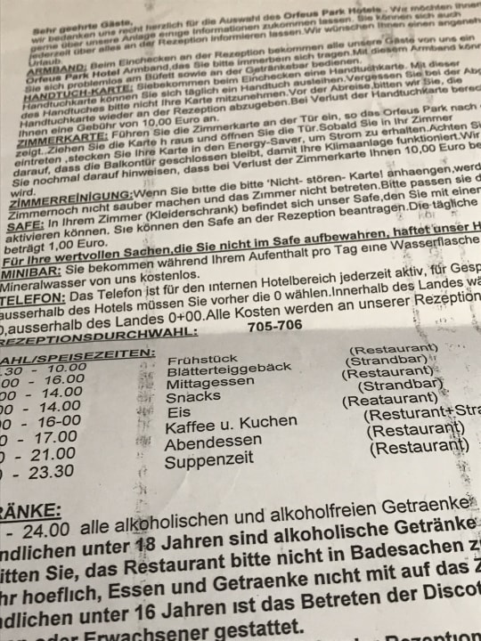 Sonstiges Hotel Orfeus Park