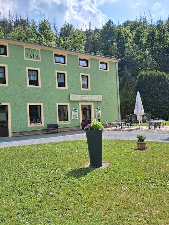 Außenansicht Pension Mittelndorfer Mühle