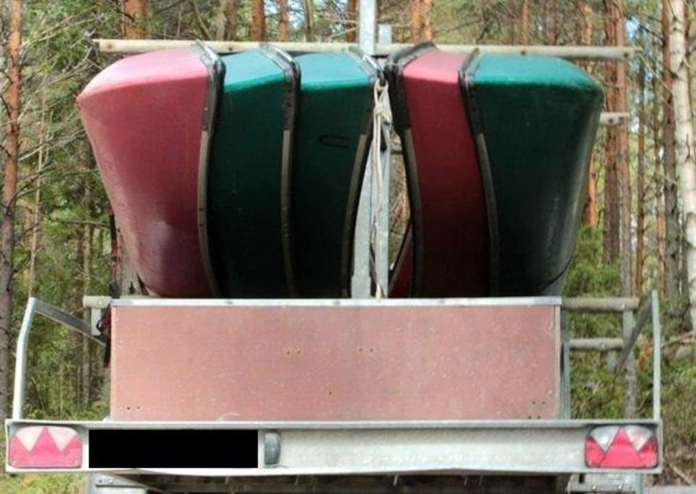 Hauseigene Kanadier für die Gäste Aktivcenter Stömne