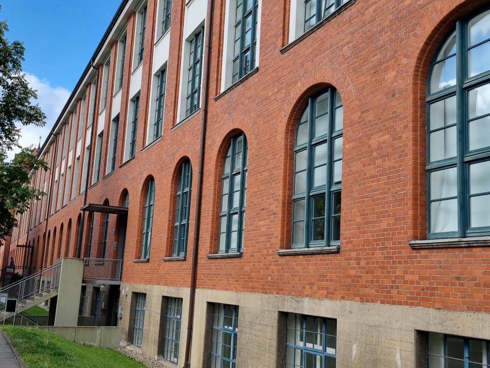 Außenansicht Gästeresidenz PelikanViertel
