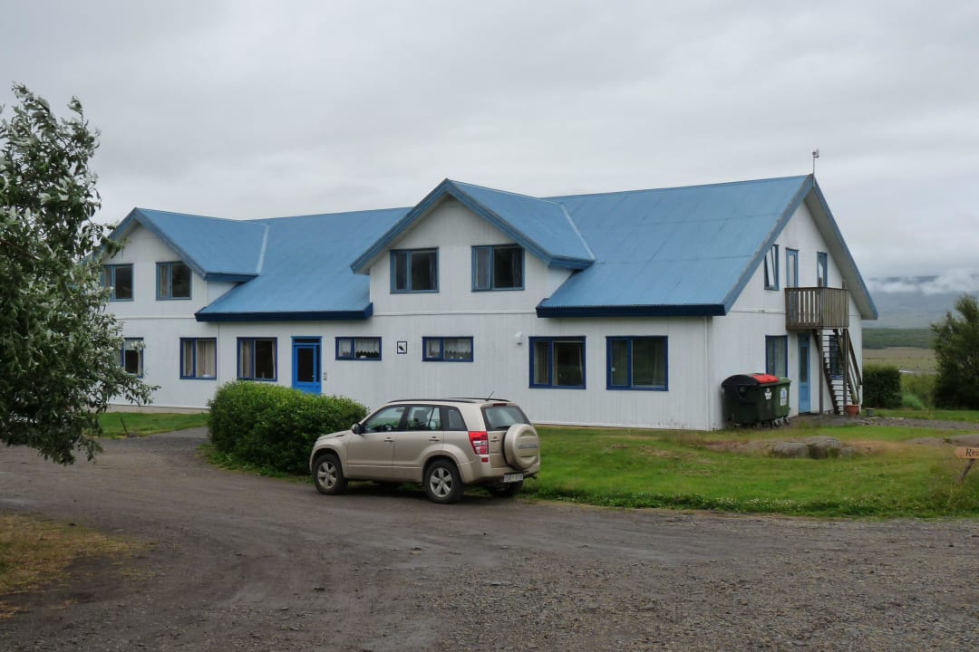 Vorderseite des Guesthouse Guesthouse Eyjólfssstadir