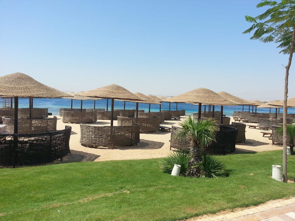 Mittags bei 44 Grad im Schatten Makadi Spa - Adults only