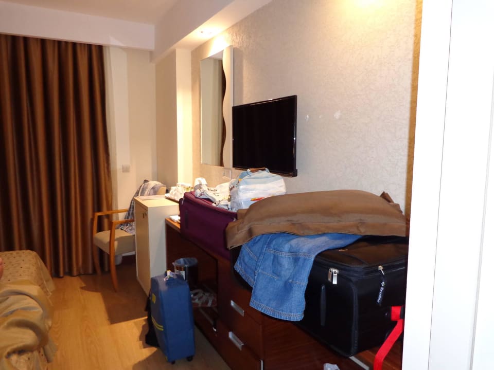 Zimmer vom Flur aus Side Star Beach