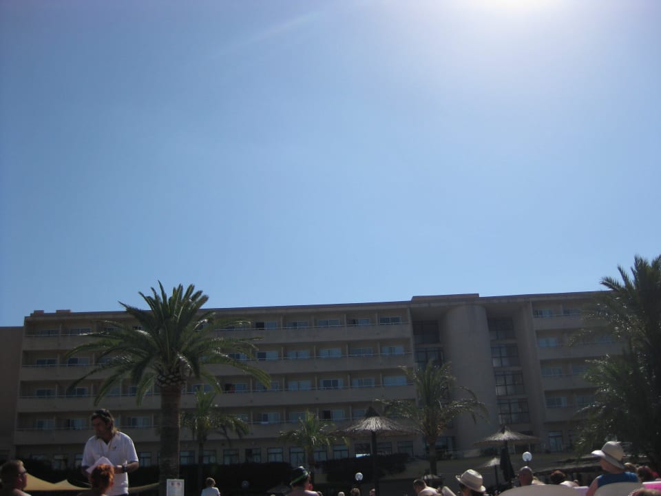 Vom Pool aus Hotel Club Cala Romani