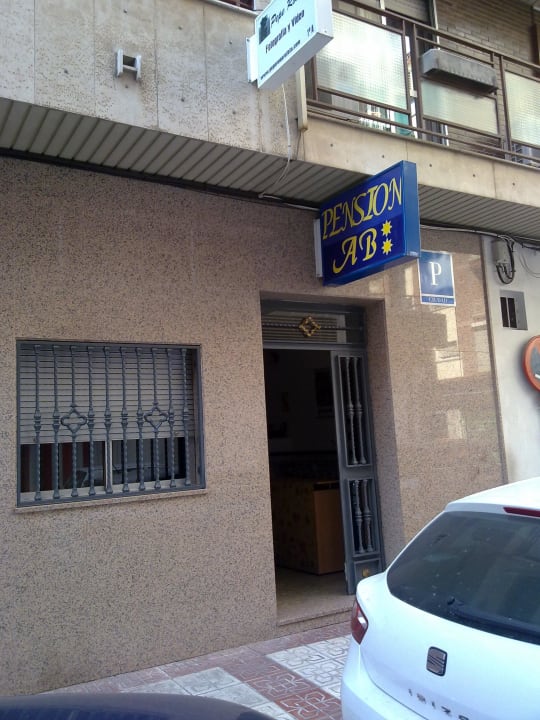 Exterior door Pension AB Granada
