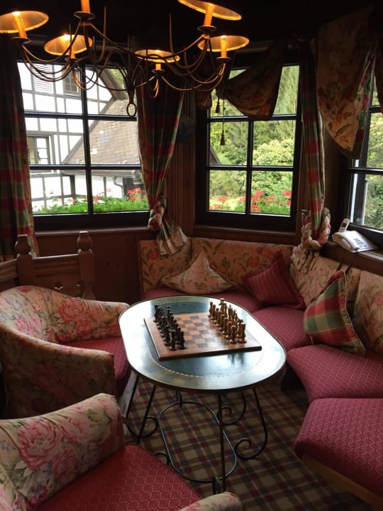 Schachspiel-Ecke Relais Chateaux Jagdhof Glashütte