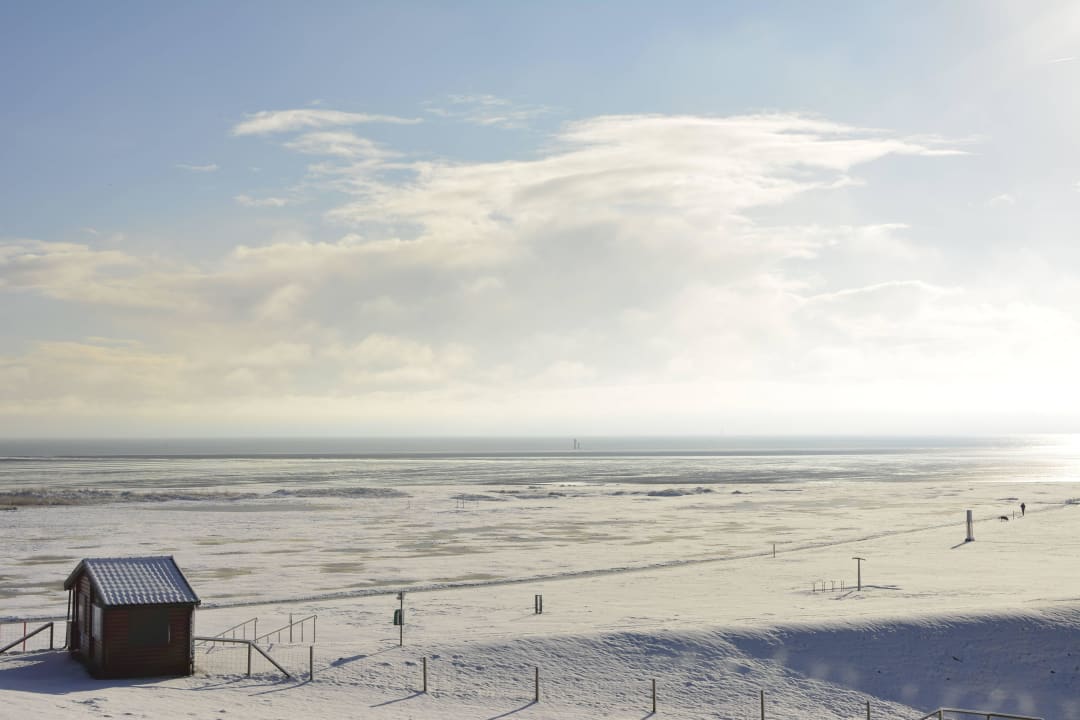 Ausblick 3. Etage Upstalsboom Hotel am Strand