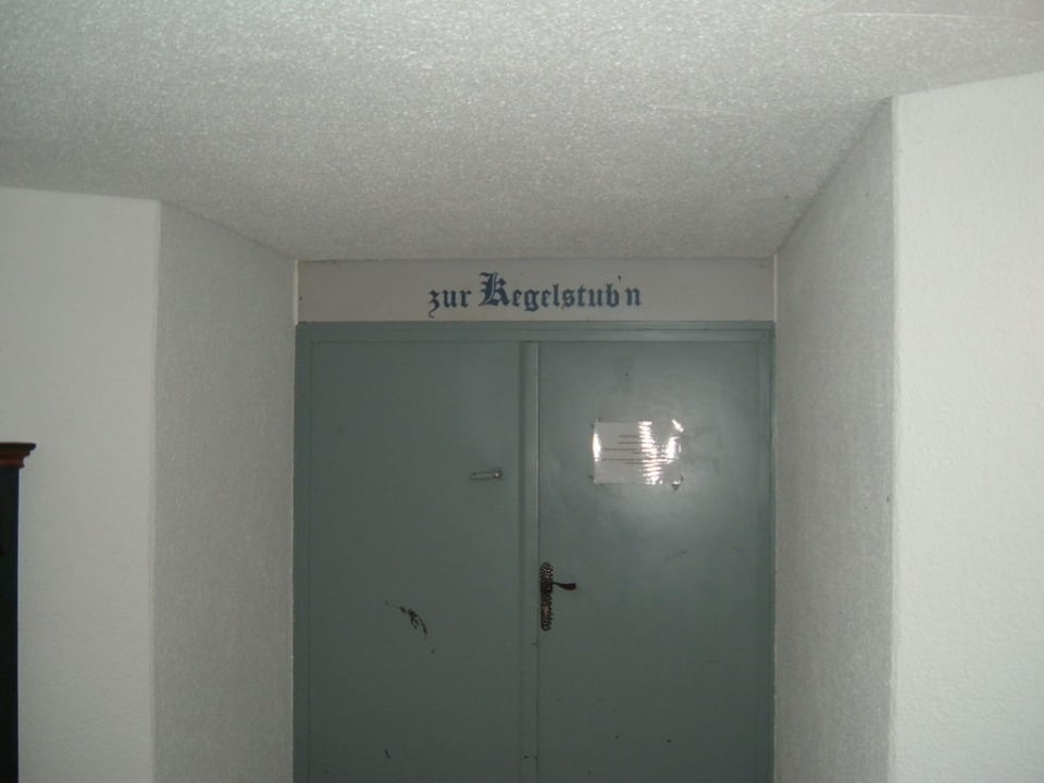 Zugang zur Kegelbahn Arcadia Sonnenhof