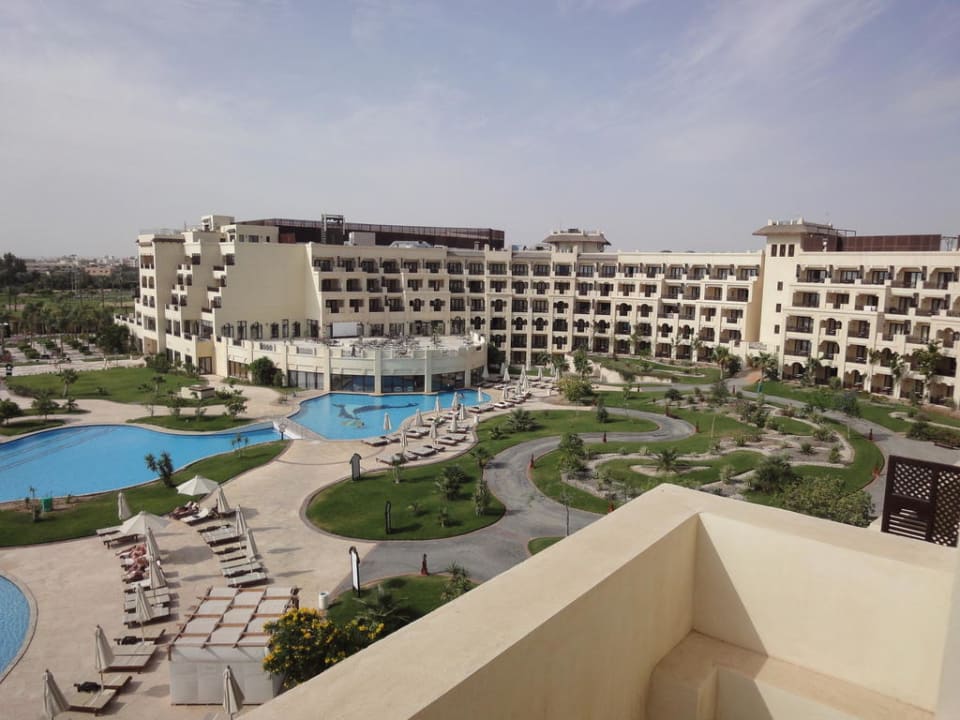 Blick von unserem Balkon (1508) Steigenberger ALDAU Beach Hotel