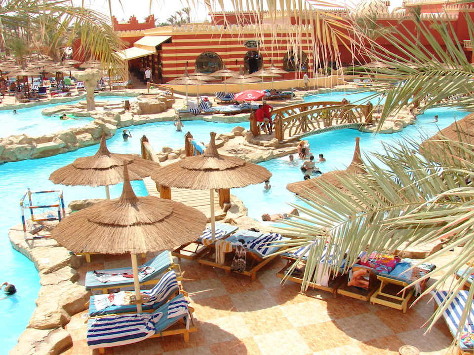Na upał dobry jest basen Pickalbatros Alf Leila Wa Leila Resort - Neverland Hurghada