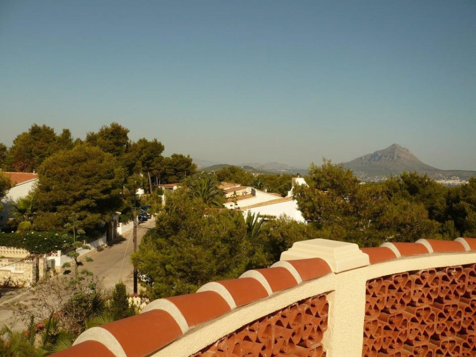 Ausblick Dachterrasse El Refugio Villa Rosa
