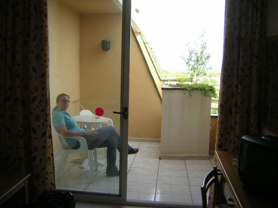 Unser Balkon im MariantPark Hotel Mariant Park