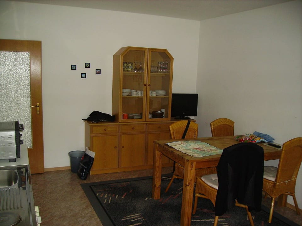 Wohnraum kl.FW Gästehaus Sonneck