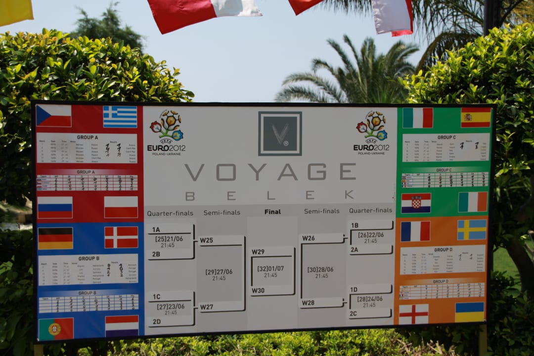 EM 2012 Voyage Belek Golf & Spa