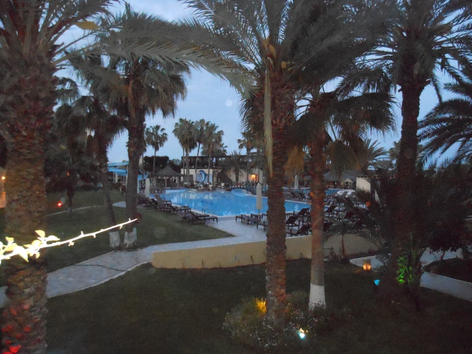 Vue de notre chambre Hotel Paradis Palace