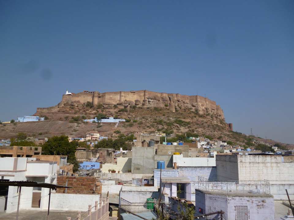 Widok na Fort Hem Guest House Jodhpur