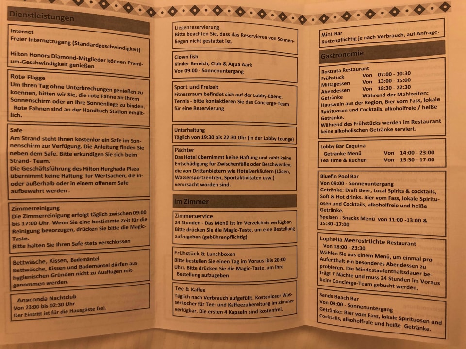 Sonstiges Hilton Hurghada Plaza