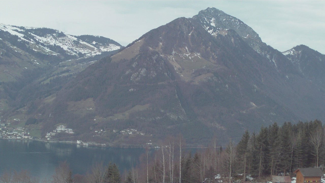 Blick auf Buochli neben Ennetbürgen Seeblick Höhenhotel